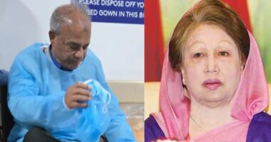 খালেদা জিয়াকে দেখতে এভারকেয়ারে স্বরাষ্ট্র উপদেষ্টা