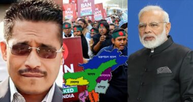 ‘যে ভারত খুনি পালে সেই ভারত ভেঙ্গে দাও, বাবরের পথ ধরো সেভেন সিস্টার্স স্বাধীন করো’