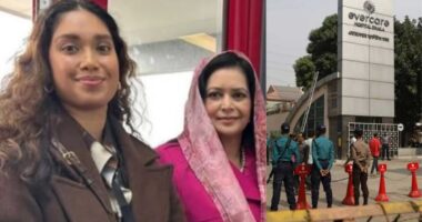 এভারকেয়ারে হাসপাতালে জোবাইদা ও জাইমা রহমান