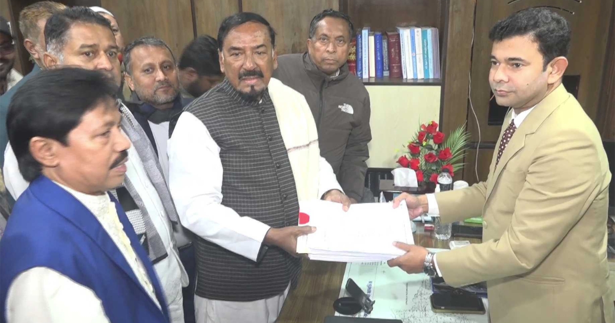 ভোলা-৩ আসনের লালমোহনে ৬ প্রার্থীর মনোনয়নপত্র জমা