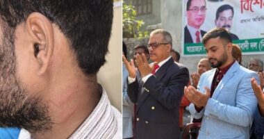 জামায়াত নেতার গলা টিপে শূন্যে তোলা বিএনপির প্রার্থী হারুনুর রশীদের ছেলেকে নির্বাচনী বিচারিক কমিটির তলব