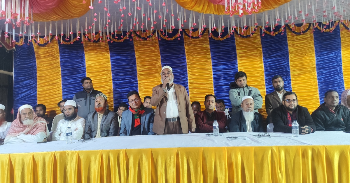 ত্রয়োদশ জাতীয় সংসদ নির্বাচন সামনে রেখে সিংগাইরে ধানের শীষের উঠান বৈঠক