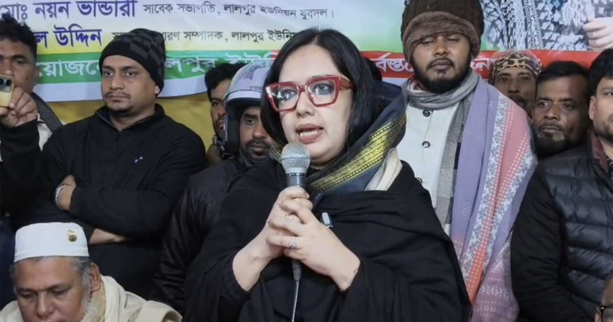 দলের প্রার্থী থাকতে ভাড়া করা হলো অন্য প্রার্থী, এখন শুনতে হয় ধানই নাকি খেজুর গাছ : রুমিন ফারহানা