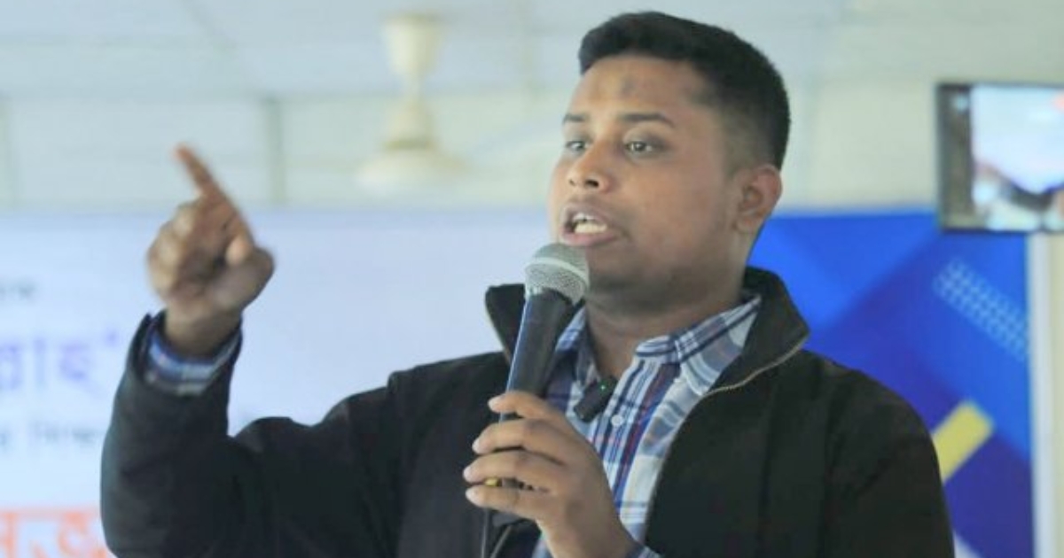 চাঁদাবাজদের ঘুম অলরেডি হারাম হয়ে গেছে : হাসনাত আবদুল্লাহ