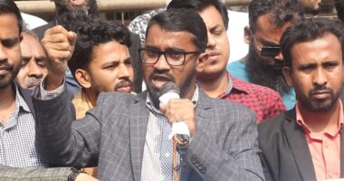 ‘ধানের শীষ প্রতীকের বিজয় হবে, ষড়যন্ত্র করে, চক্রান্ত করে এই বিজয় কোনোভাবেই আটকানো যাবে না’: রাশেদ খান