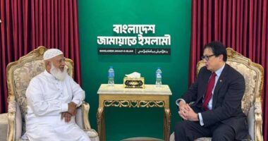 জামায়াত আমিরের সঙ্গে সিঙ্গাপুর হাইকমিশনের চার্জ দ্য অ্যাফেয়ার্সের বেঠক