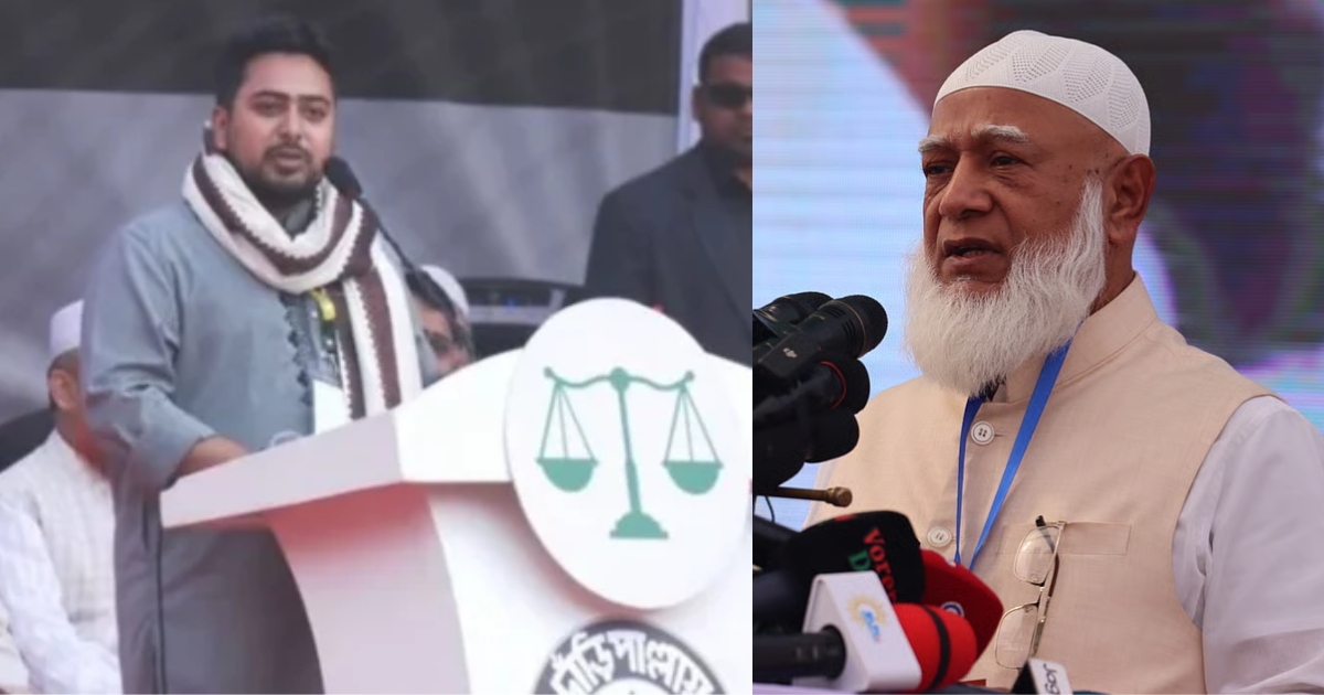 ফ্যাসিবাদী লড়াইয়ের অন্যতম বীর সেনাপতি জামায়াত আমির : নাহিদ ইসলাম