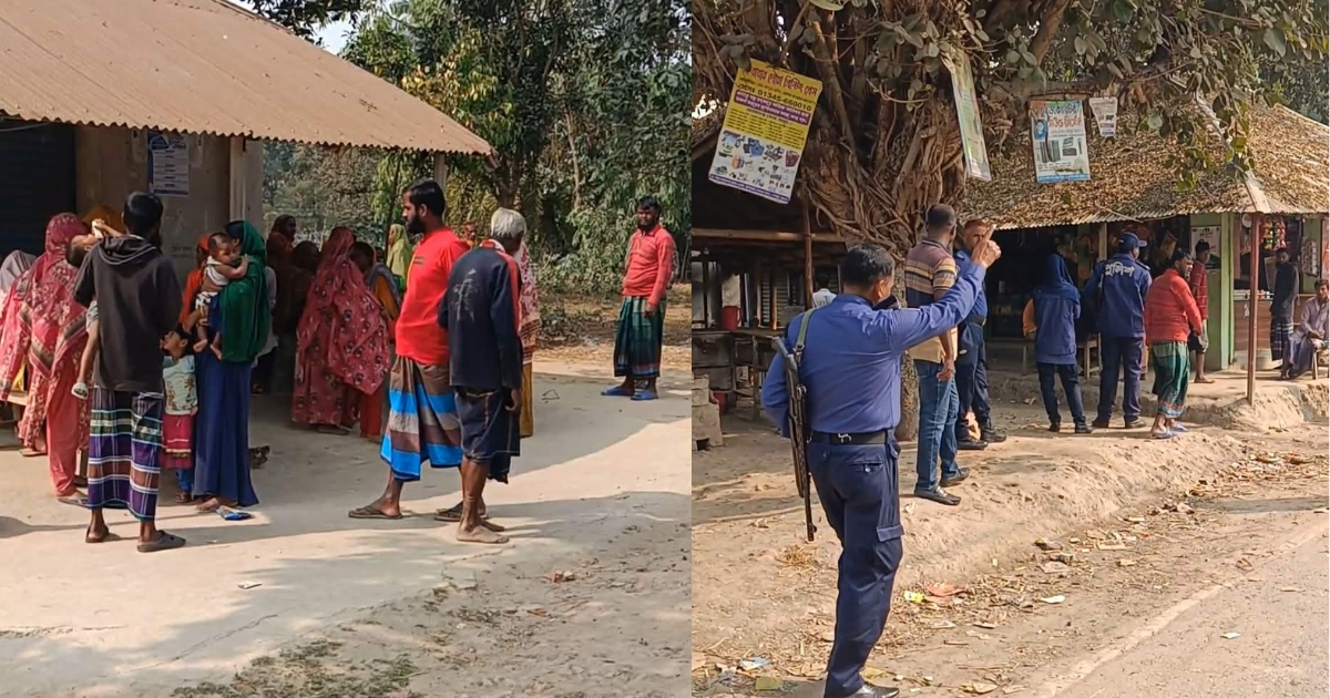সিরাজগঞ্জে ঈদগাহ মাঠ নিয়ে সংঘর্ষে উত্তেজনা, মোতায়েন রয়েছে পুলিশ