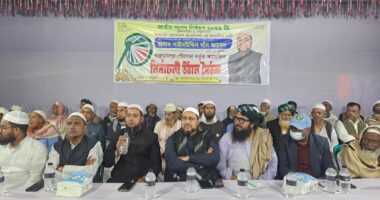 হাতপাখা বিজয়ের লক্ষে জাবেদ এর উঠান বৈঠক