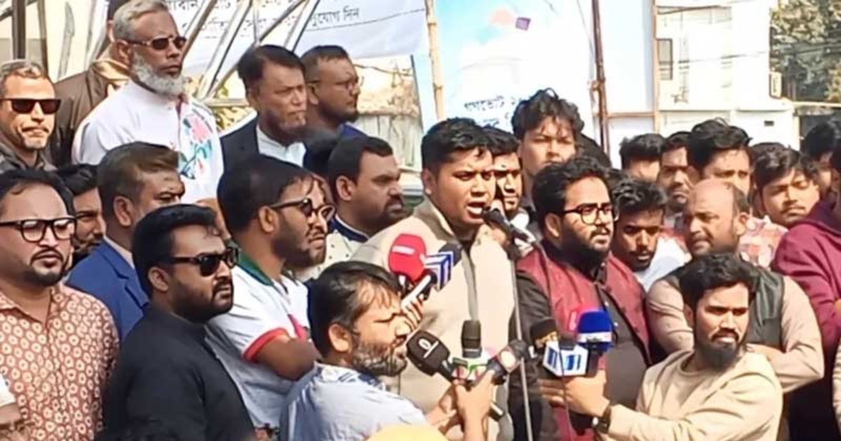 ধানের শীষের মিছিলে গিয়ে মানুষ দাঁড়িপাল্লায় ভোট দেবে: হাসনাত আবদুল্লাহ