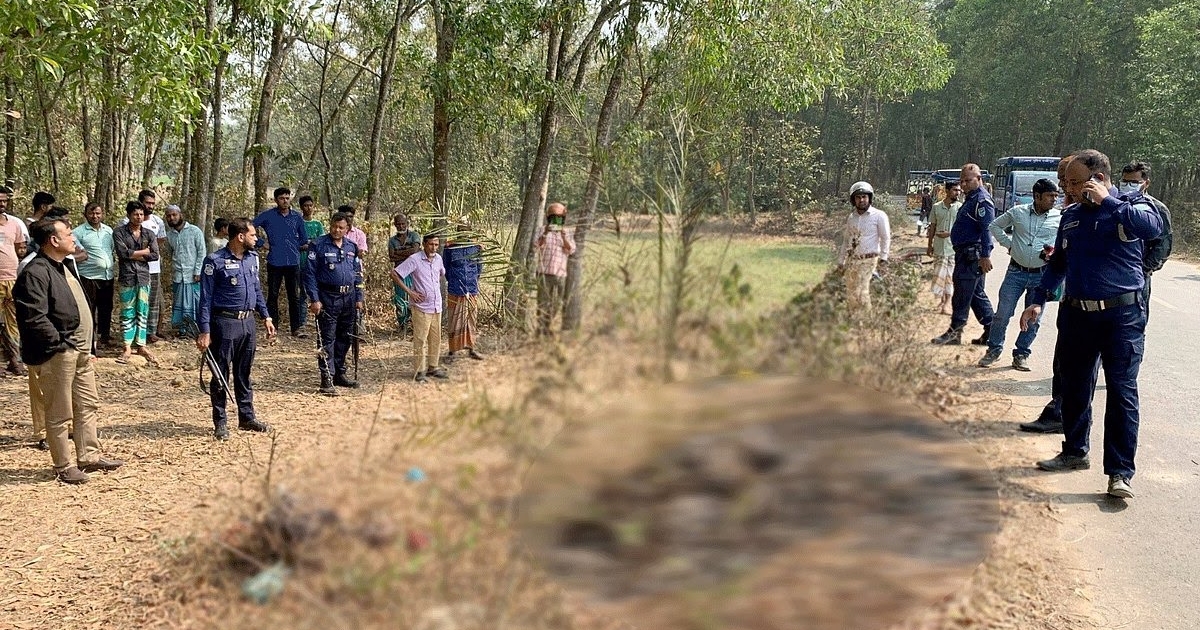 গাজীপুরে গজারি বন ও পতিত মাঠ থেকে ২ জনের পোড়া মরদেহ উদ্ধার