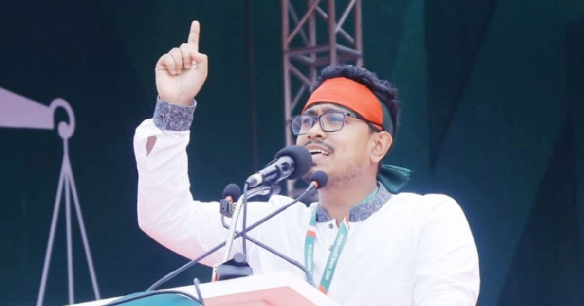 যারা দেড় বছর ধরে চাঁদাবাজি–টেন্ডারবাজি করেছে, তাদের লাল কার্ড দেখাতে হবে : সাদিক কায়েম
