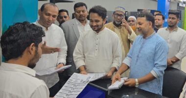 তারেক রহমানের পক্ষে নির্বাচনী প্রচারণায় শহীদ মীর মুগ্ধের ভাই