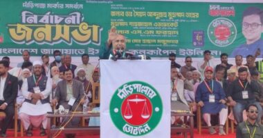এবারের নির্বাচন হচ্ছে চাঁদাবাজদের থেকে বাঁচার নির্বাচন : ডা. তাহের