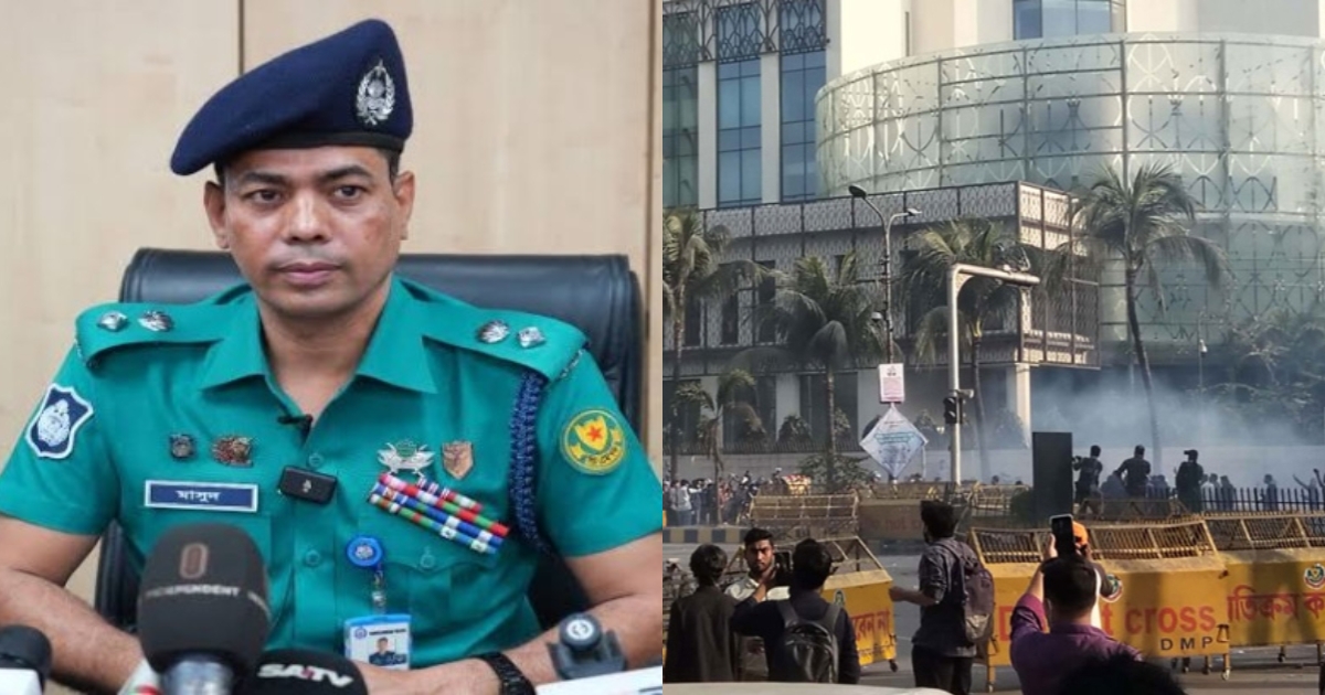 কোনো প্রকার বুলেট ব্যবহার করা হয়নি : ডিসি মাসুদ
