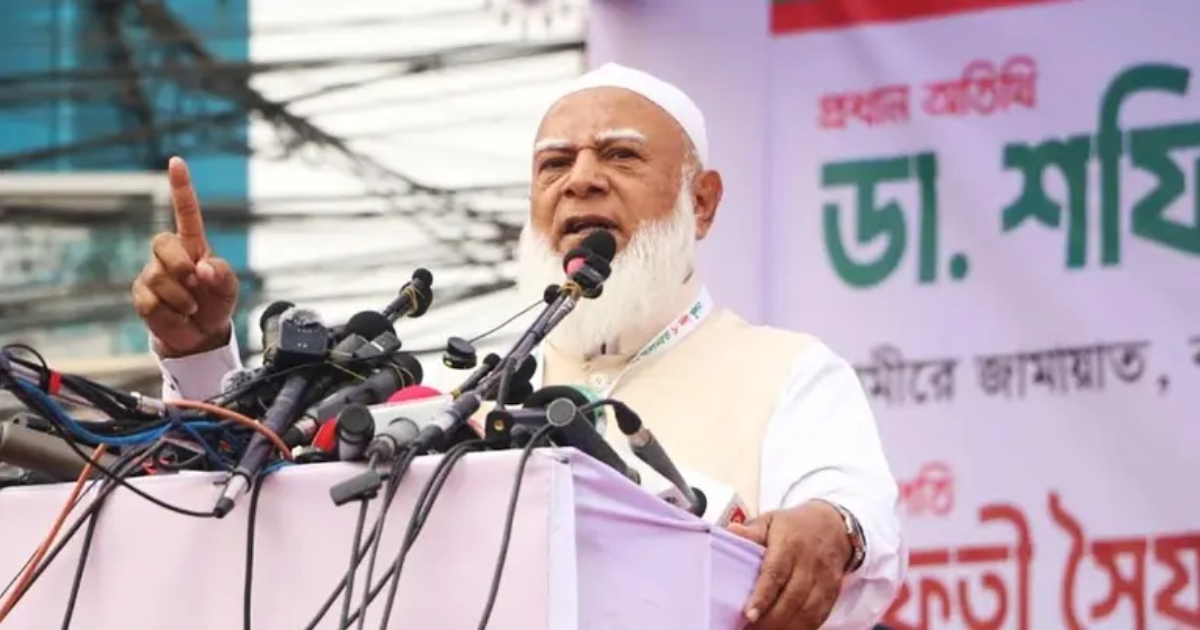 ফ্যামিলি কার্ড ১০ টাকার চাল দেওয়ার মতো ধাপ্পাবাজি : ডা. শফিকুর রহমান