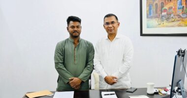 তারেক রহমানের সঙ্গে সাক্ষাতের পর ছাত্রদলে যোগ দিলেন গণ বিশ্ববিদ্যালয়ের ভিপি মৃদুল