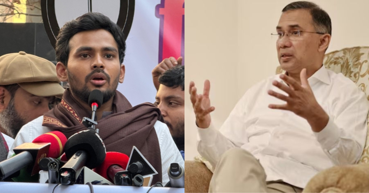 বাবার ভুলের পুনরাবৃত্তি করতে যাচ্ছেন তারেক রহমান : আসিফ মাহমুদ
