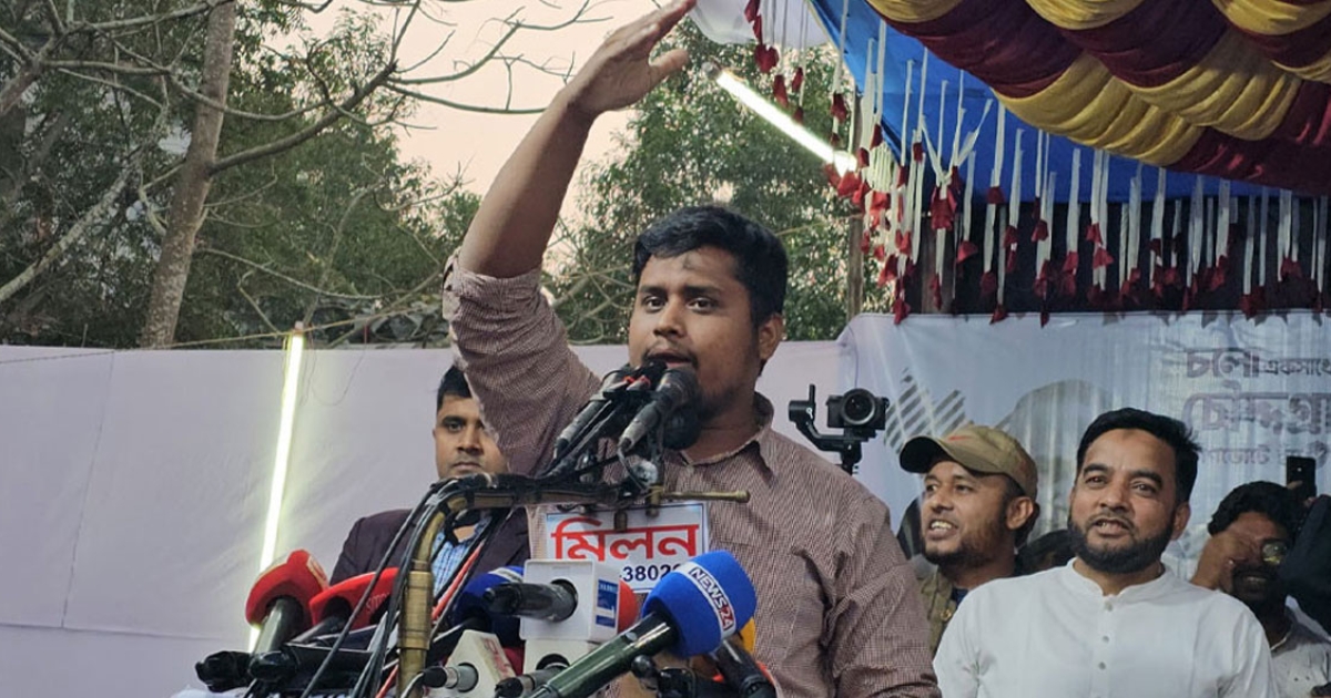 ভোট ডাকাতির চেষ্টা হলে পালানোর জায়গা পাবেন না : হাসনাত আব্দুল্লাহ