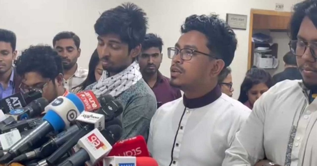 জুলাই প্রজন্ম বেঁচে থাকতে কোনো ইলেকশন ইঞ্জিনিয়ারিং মেনে নেওয়া হবে না : সাদিক কায়েম