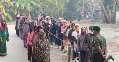ইন্দুরকানীতে ব্যাপক উৎসাহ উদ্দীপনার মধ্য দিয়ে ভোট গ্রহণ চলছে