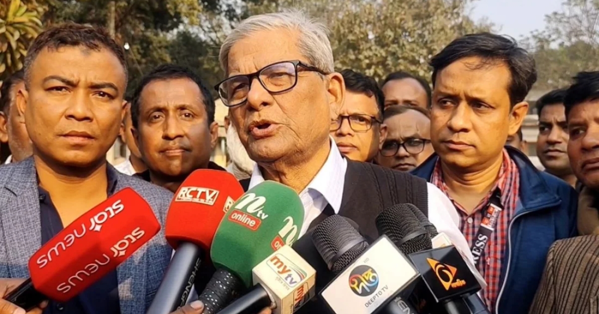ভোট এবার এতোটা উৎসবমুখর হবে কেউ ভাবেনি : মির্জা ফখরুল