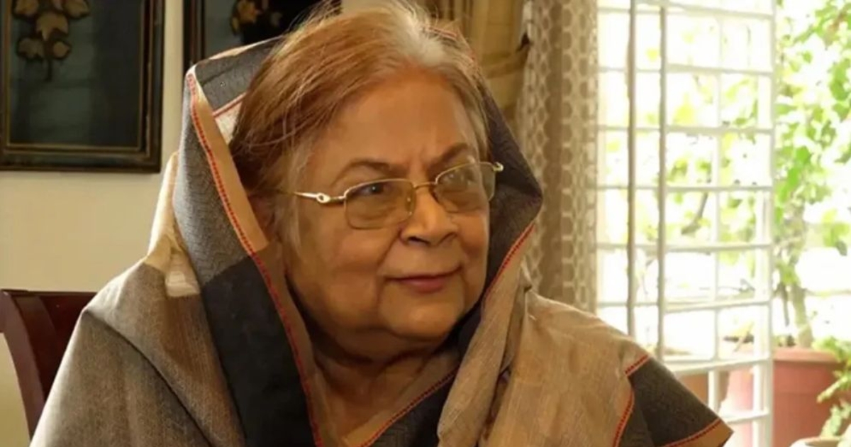 বিএনপির স্থায়ী কমিটির সদস্য ও সাবেক মন্ত্রী বেগম সেলিমা রহমান সিসিইউতে