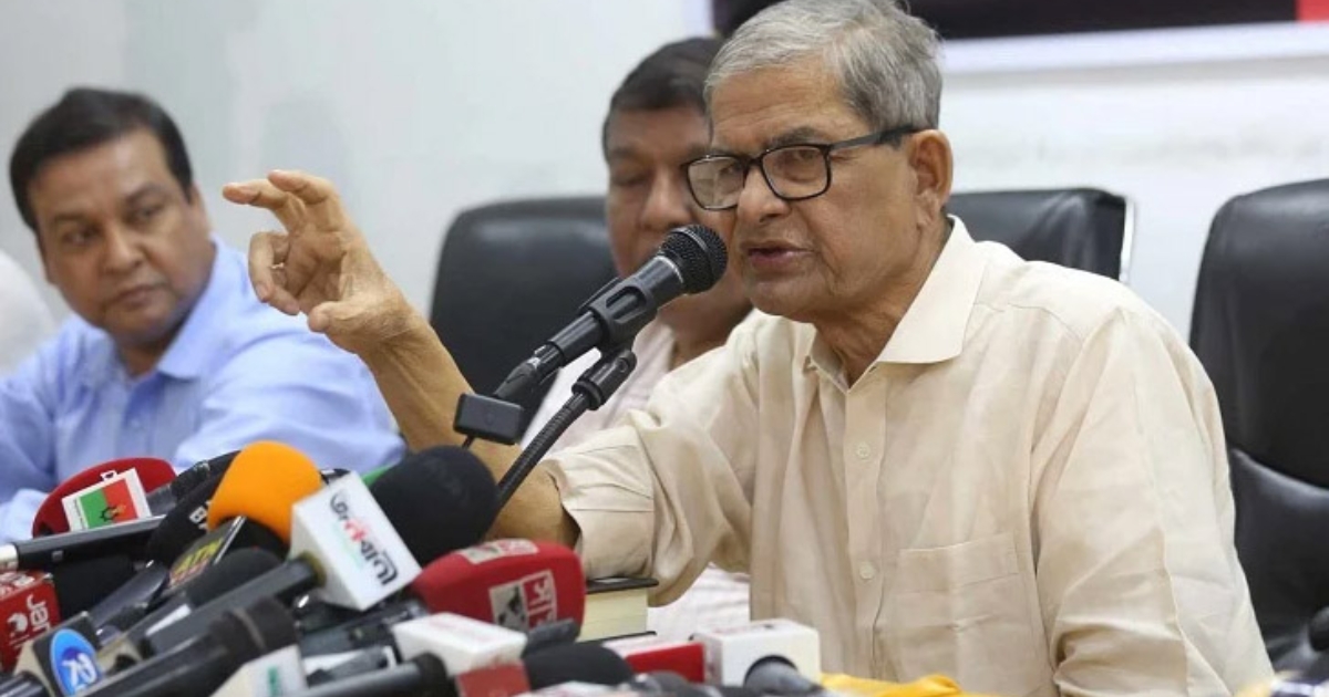 ‘রাজনৈতিক প্রশাসকরা আমলাদের তুলনায় ভালোভাবে কাজ করবে’ : মির্জা ফখরুল