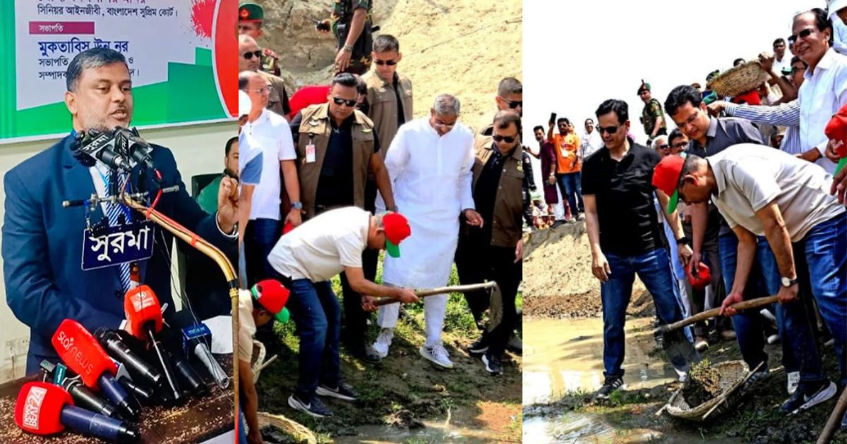 ‘খাল খনন ও প্রকল্পের ভিত্তি প্রস্তর স্থাপন কি প্রধানমন্ত্রীর কাজ’: শিশির মনির