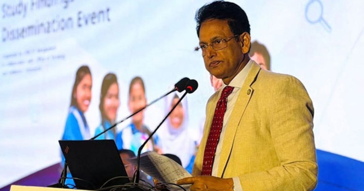 রড-সিমেন্ট নয়, শিক্ষাই হবে চীন-বাংলাদেশ মধ্যে সম্পর্কের মূল ভিত্তি: শিক্ষামন্ত্রী