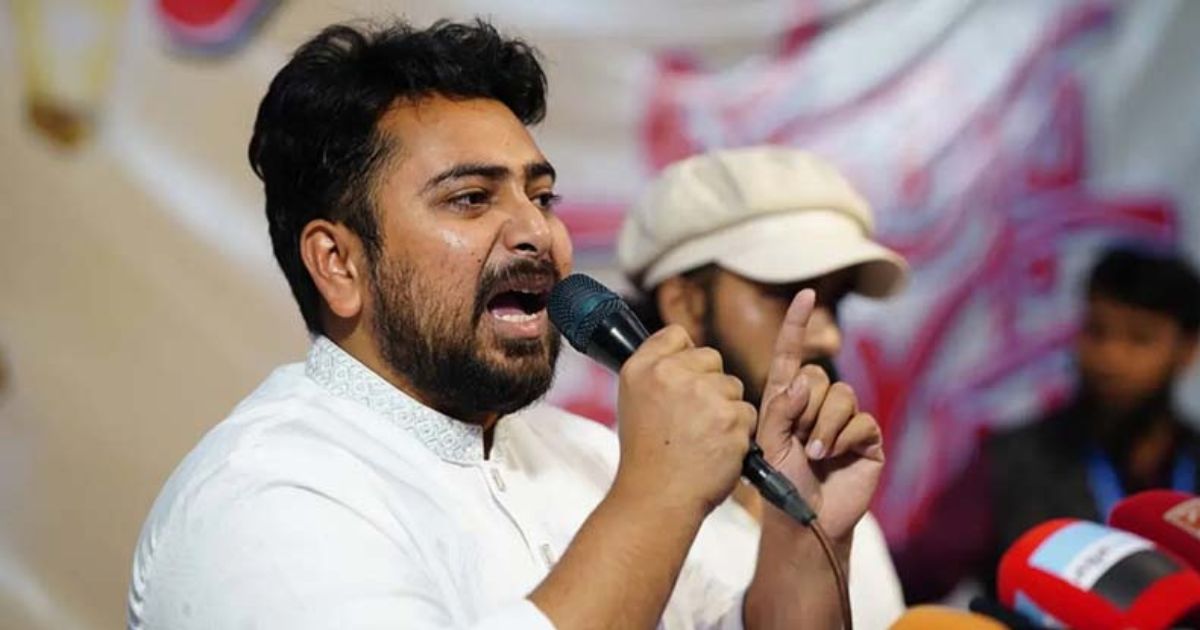 সীমান্তে কাঁটাতারের বেড়া দিয়ে, মানুষ হত্যা করে বন্ধুত্ব হয় না, এ দেশের মানুষ একদিন ওই বেড়া উপড়ে ফেলবে : নাহিদ ইসলাম