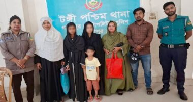 টঙ্গী থেকে নিখোঁজ ৩ শিশুকে বরিশালে উদ্ধার
