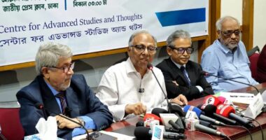 শেখ হাসিনা উন্নয়নের নামে দেশকে দেউলিয়া করেছিল, বর্তমান সরকারকে সেই ফাঁদে পড়ার প্রয়োজন নেই: মাহমুদুর রহমান
