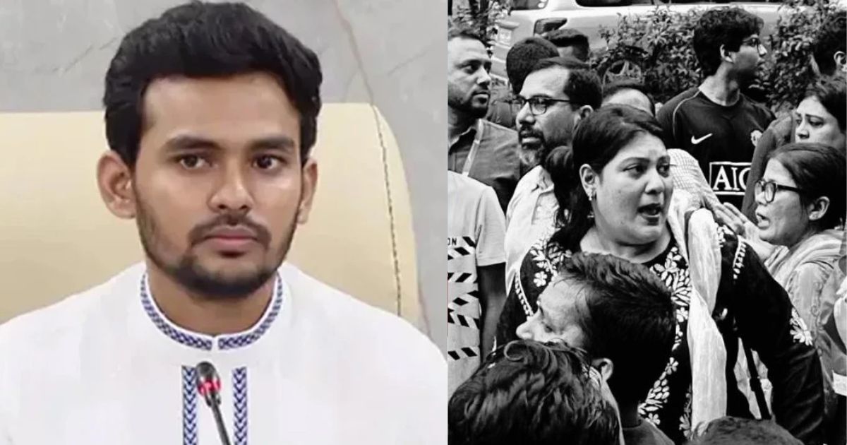 কারিনার অকাল মৃত্যু আমাদের  গণতান্ত্রিক আকাঙ্ক্ষার জন্য অপূরণীয় ক্ষতি: আসিফ মাহমুদ