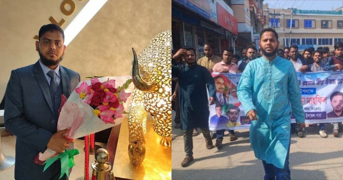 নাসিরনগর থেকে ভাইস চেয়ারম্যান পদে নির্বাচন করার ঘোষণা দিলেন জনাব মোঃ নজরুল ইসলাম