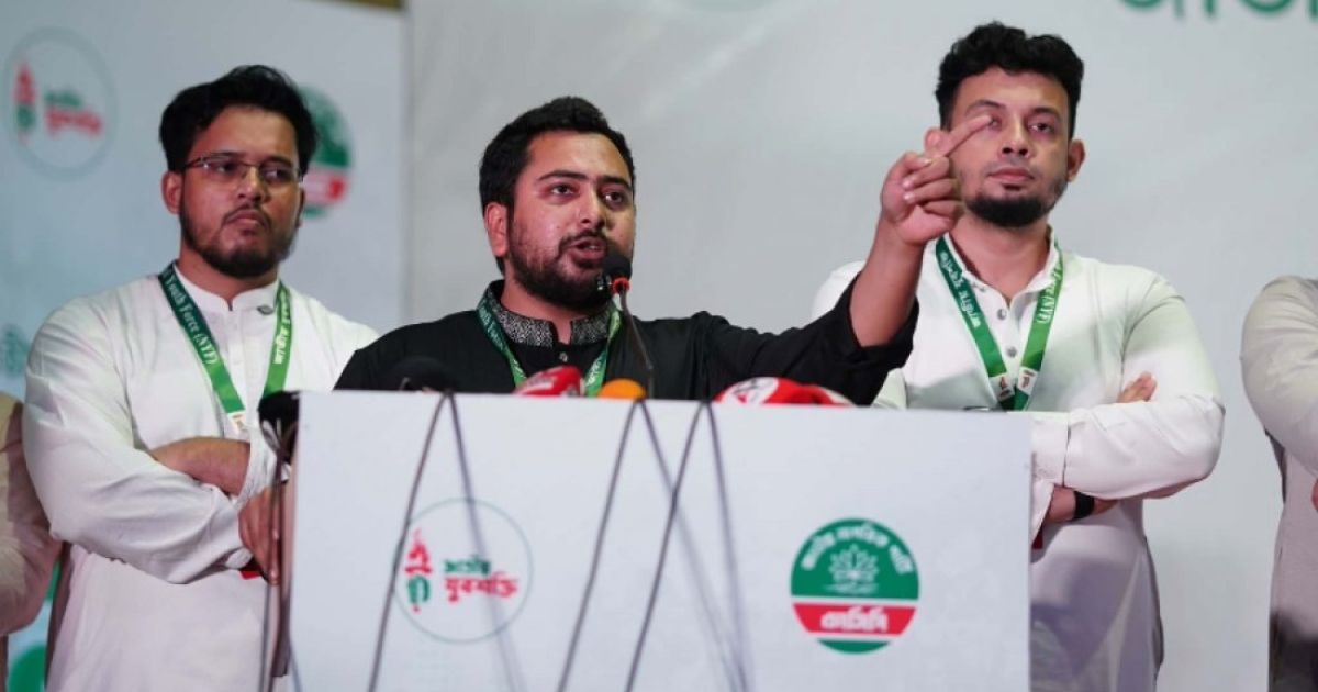 হামে শিশুমৃত্যু সরকারের ব্যর্থতার ফল, সরকার শুধু নিজের দায় এড়াতে চাইছে: নাহিদ ইসলাম