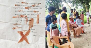 শাহজাদপুরে ১৫ টি বাড়িতে রক্তমাখা চিঠি দিয়ে হত্যা ও ডাকাতির হুমকি