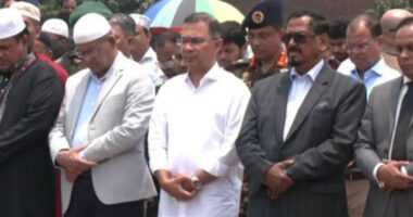 সাবেক প্রতিমন্ত্রী মিজানুর রহমান সিনহার জানাজা সম্পন্ন, অংশ নিলেন প্রধানমন্ত্রী তারেক রহমান