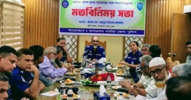 বান্দরবানে নবাগত পুলিশ সুপারের সঙ্গে সাংবাদিকদের মতবিনিময় সভা অনুষ্ঠিত