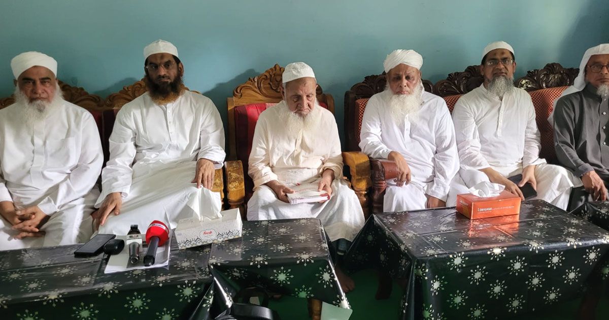 হেফাজতে ইসলামের মধ্যে কোনো বিভেদ নেই, ১১ দলীয় জোট কেবল রাজনৈতিক প্ল্যাটফর্ম: মামুনুল হক