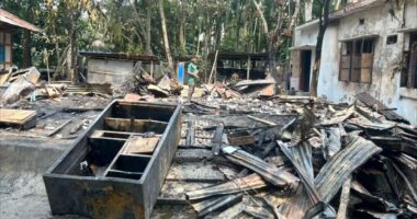 রামগঞ্জে আগুনে পুড়ে গেছে ১০ লাখ টাকার মালামাল