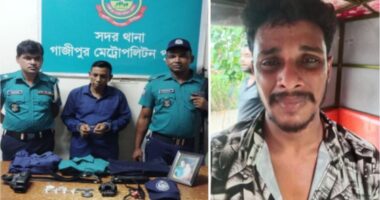 গাজীপুরে পৃথক অভিযানে ছিনতাইকারী ও ভুয়া পুলিশ সদস্য গ্রেফতার