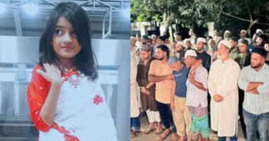 দাদা-দাদির কবরের পাশে চিরনিদ্রায় শায়িত শিশু রামিসা