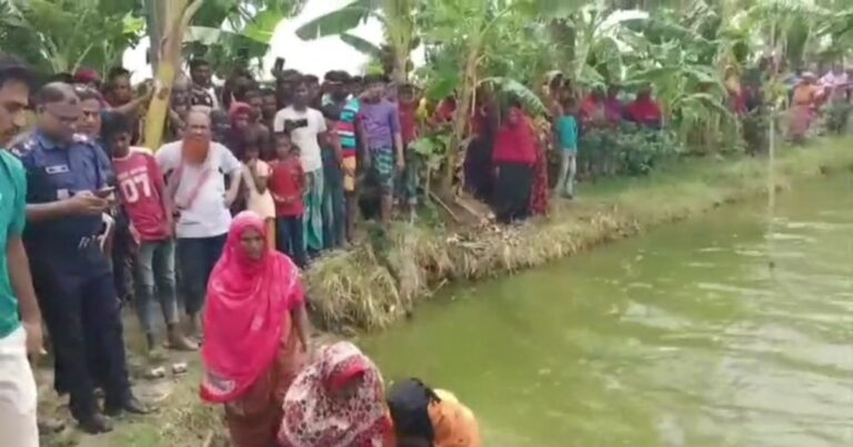 গুরুদাসপুরে পুকুরে মিলল নারীর লাশ