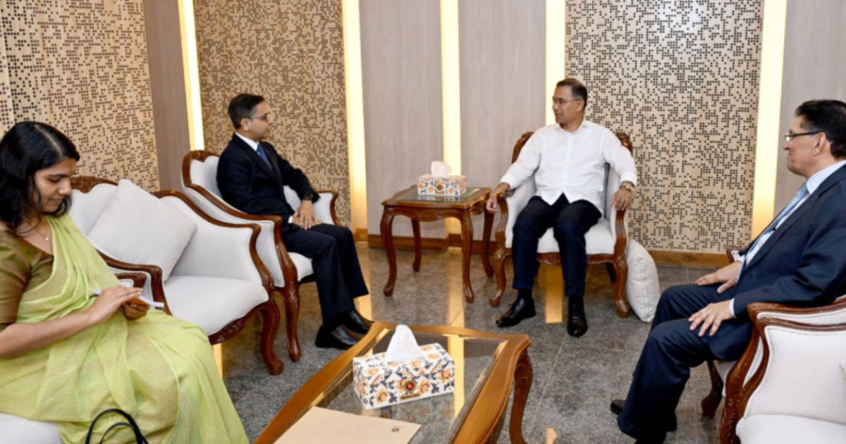 প্রধানমন্ত্রী তারেক রহমানের সঙ্গে বিদায়ী সাক্ষাৎ করেছেন প্রণয় ভার্মা