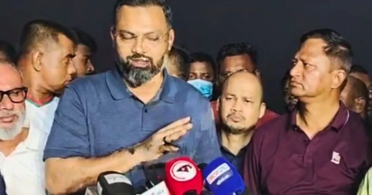 কালশীর অগ্নিকাণ্ডে ক্ষতিগ্রস্তদের পুনর্বাসনের আশ্বাস প্রতিমন্ত্রী আমিনুলের