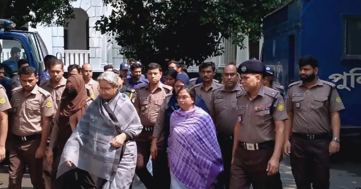দীপু মনি-রুপা-মোজাম্মেল বাবুকে আনা হলো ট্রাইব্যুনালে