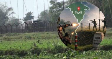 সিলেট সীমান্তে বিএসএফের গুলি, পাল্টা জবাব বিজিবির