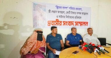 ভোলায় ‘জ্বিনের বাদশা’ সেজে প্রবাসীর স্ত্রীকে নিয়ে উধাও, স্ত্রীকে ফিরে পেতে প্রবাসীর সংবাদ সম্মেলন