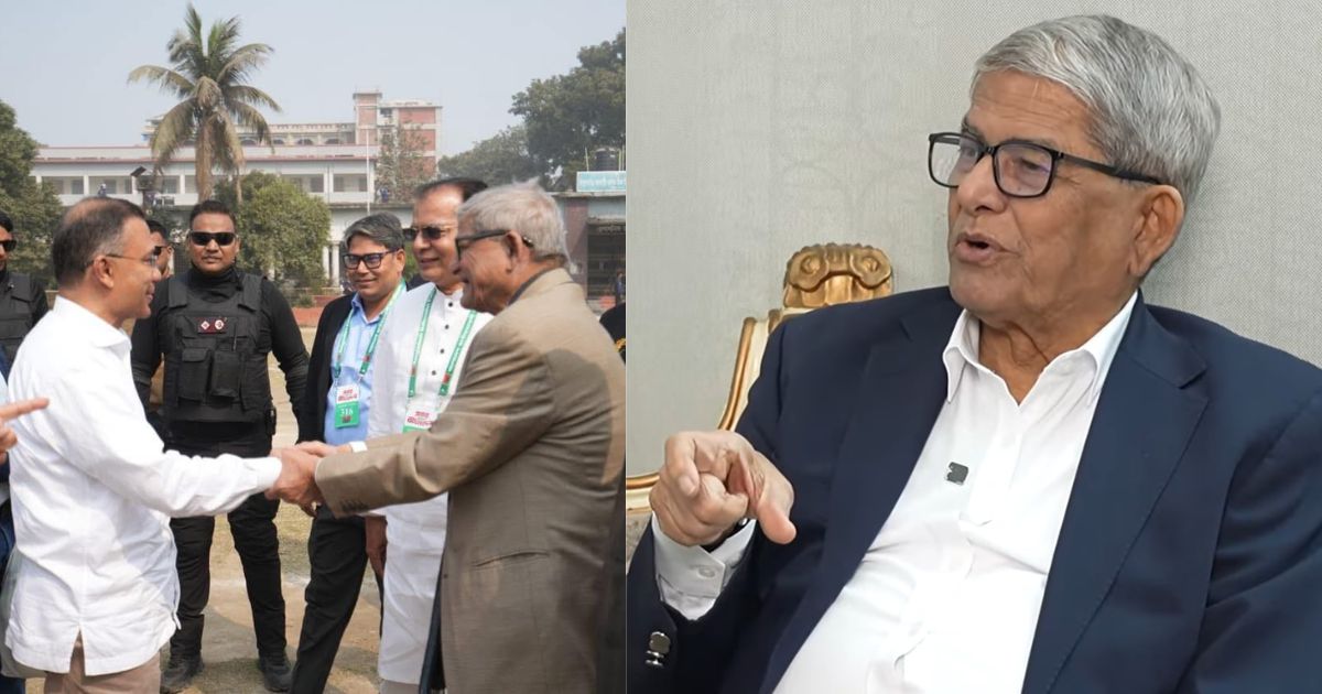 “ওসব কিছুই চাই না, আমি বড় ক্লান্ত, একেবারে অবসর চাই- শুধু ঘুমাবো” : মির্জা ফখরুল